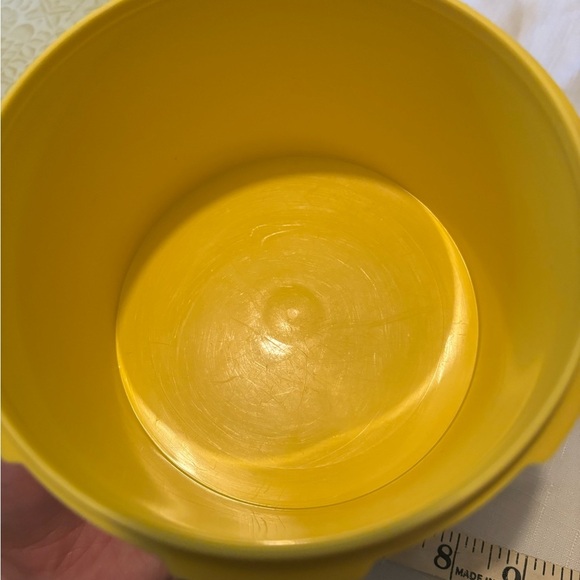 Vintage Tupperware Yellow Canister Collection Set of 7 - Picture 6 of 16